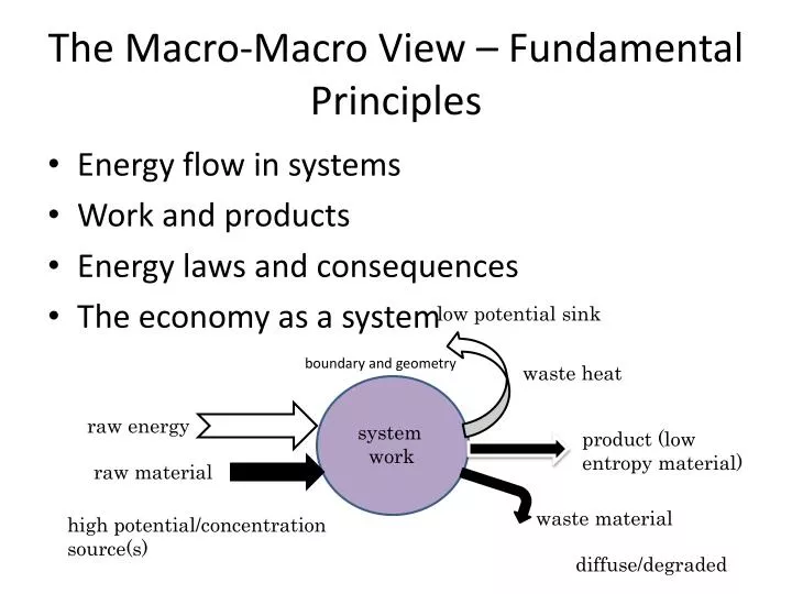 the macro macro view fundamental principles