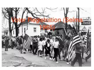 Voter Registration (Selma 1965)