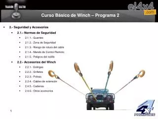 curso b sico de winch programa 2