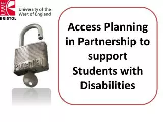 Access Planning in Partnership to support Students with Disabilities