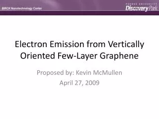 Electron Emission from Vertically Oriented Few-Layer Graphene
