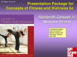 Presentation Package for Concepts of Fitness and Wellness 6e