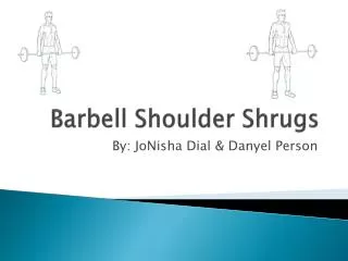 Barbell Shoulder Shrugs
