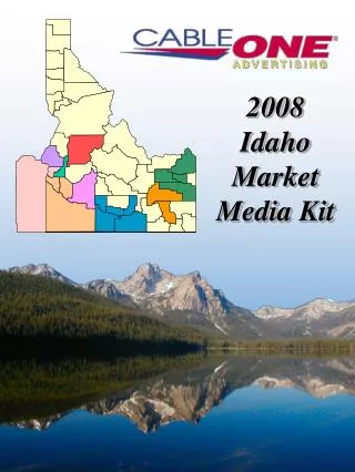 2008 Idaho Market Media Kit