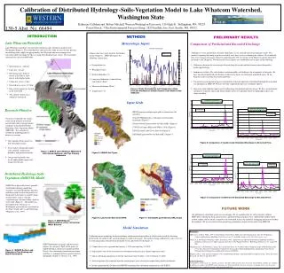 Calibration of Distributed Hydrology-Soils-Vegetation Model to Lake Whatcom Watershed, Washington State