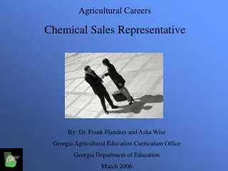 Agricultural Careers Chemical Sales Representative
