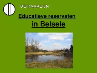 educatieve reservaten