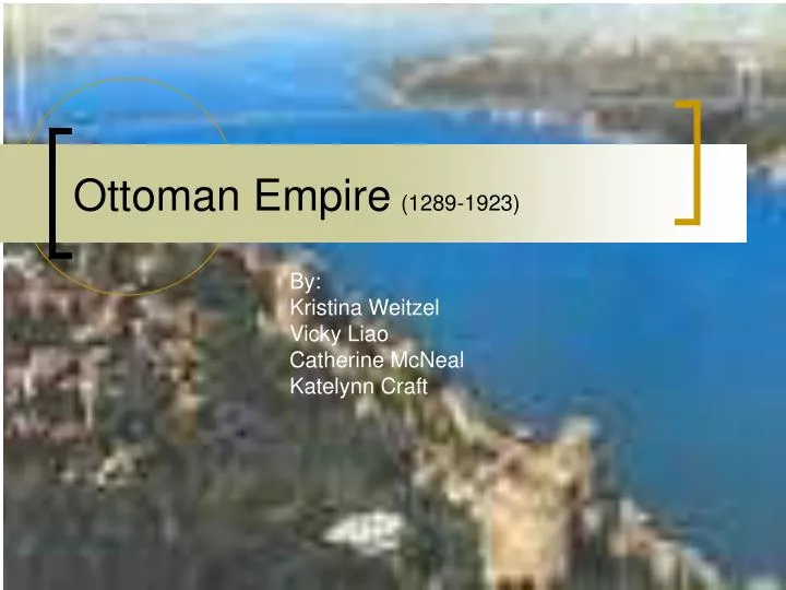 ottoman empire 1289 1923