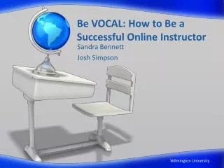 Be VOCAL: How to Be a Successful Online Instructor