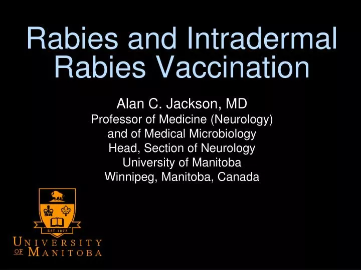rabies and intradermal rabies vaccination