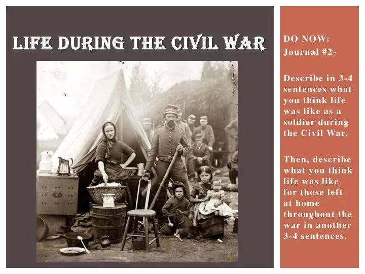 life during the civil war