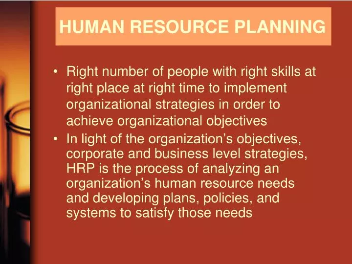 human resource planning