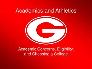 Academics and Athletics