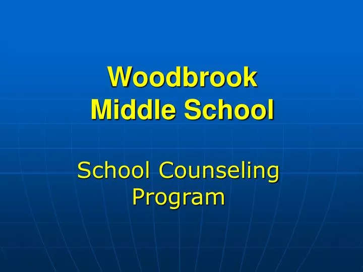 woodbrook middle school