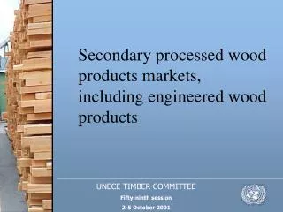 UNECE TIMBER COMMITTEE Fifty-ninth session 2-5 October 2001