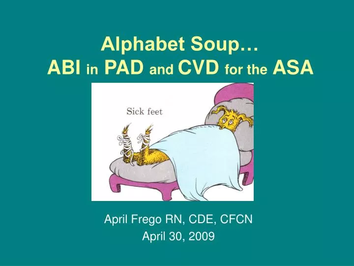 alphabet soup abi in pad and cvd for the asa