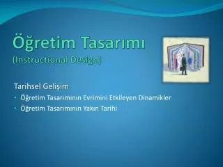 retim tasar m instructional design