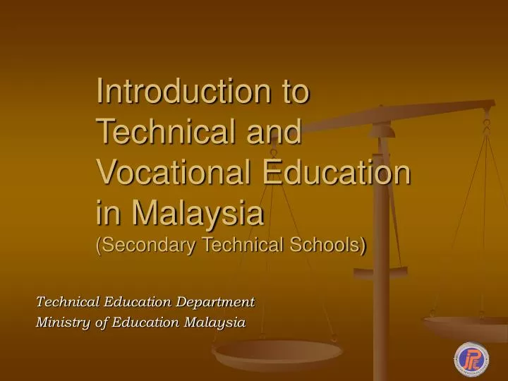 introduction to technical and vocational education in malaysia secondary technical schools