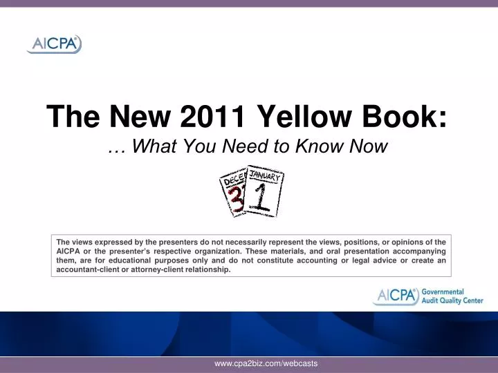 the new 2011 yellow book what you need to know now