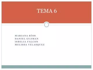 tema 6