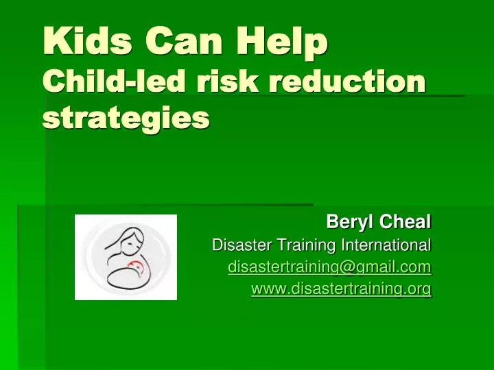 kids can help child led risk reduction strategies