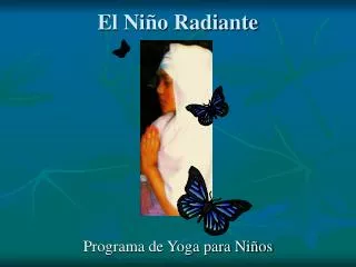 el ni o radiante