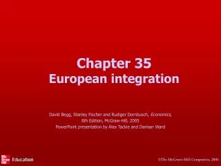 Chapter 35 European integration