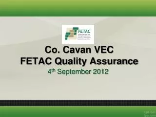 Co. Cavan VEC FETAC Quality Assurance