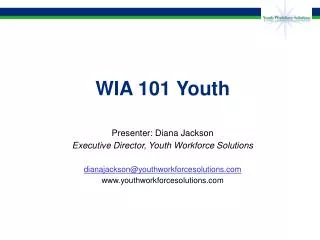 WIA 101 Youth