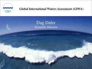 Global International Waters Assessment (GIWA)