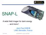 SNAP-L - slide 1