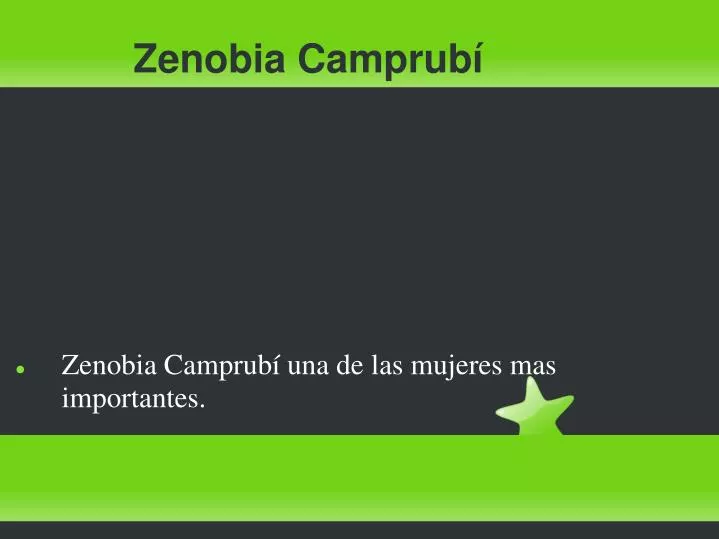 zenobia camprub