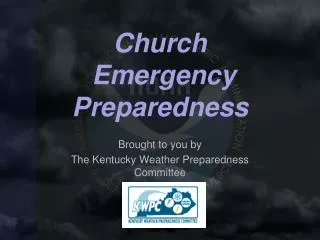Church Emergency Preparedness