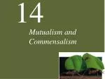 Mutualism and Commensalism - slide 1