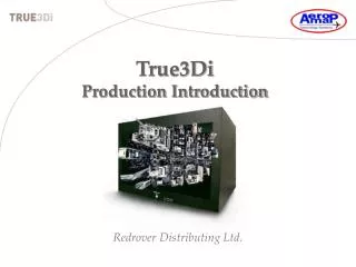 True3Di Production Introduction