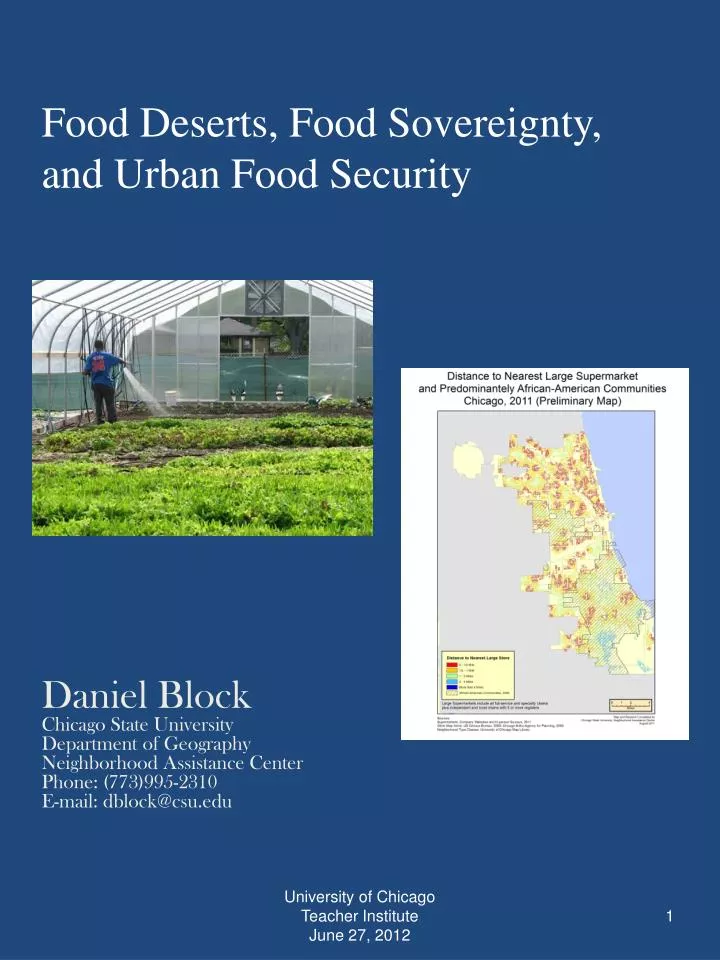 food deserts food sovereignty and urban food security