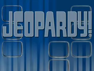 CRCT Math Jeopardy 1