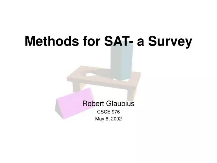 methods for sat a survey