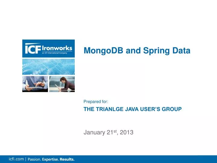 mongodb and spring data