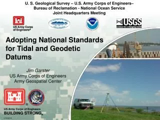 Adopting National Standards for Tidal and Geodetic Datums