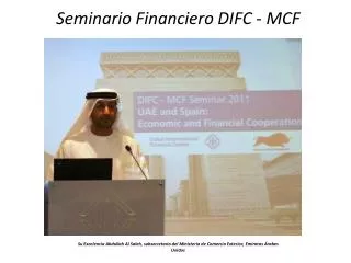 Seminario Financiero DIFC - MCF