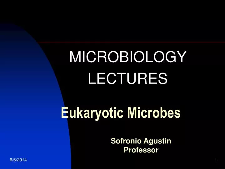eukaryotic microbes