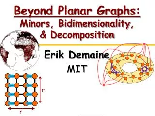 Beyond Planar Graphs: Minors, Bidimensionality , &amp; Decomposition