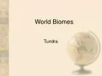World Biomes - slide 1