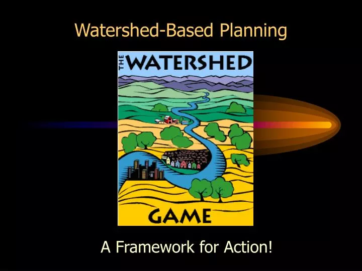 watershed based planning