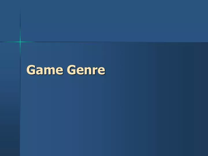 game genre