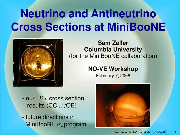 neutrino and antineutrino cross sections at miniboone