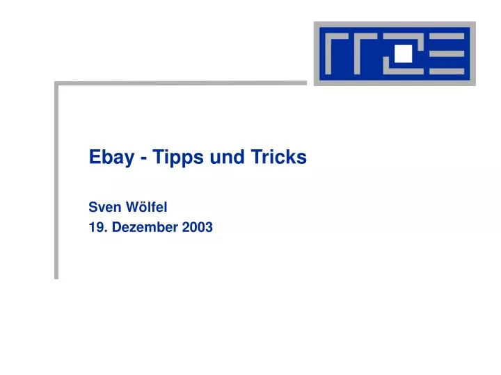 ebay tipps und tricks