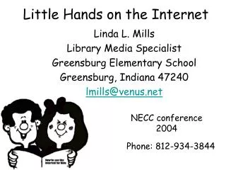 Little Hands on the Internet
