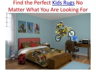 Find the Perfect Kids Rugs No Matter What You Are Looking Fo